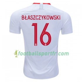 Tenue Pologne Blaszczykowski 16 Domicile Coupe du monde 2018 Maillot de Foot